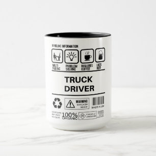 Taza Información divertida sobre el manejo de controlad