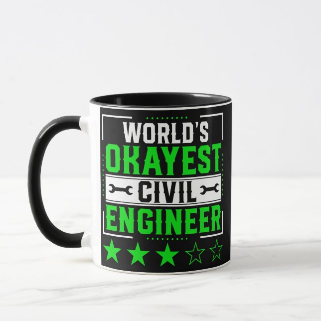 Taza Ingeniería Civil de Ingeniería Civil más Okayest d (Izquierda)