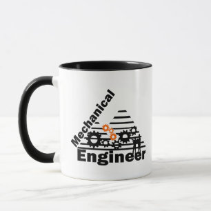 Taza Ingeniería Mecánica Ingeniero Divertido