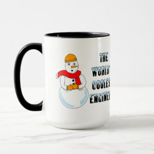 Taza Ingeniero Coolest Snowman