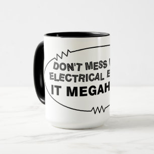Taza Ingeniero Eléctrico Megahertz