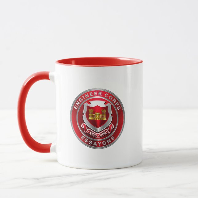 Taza Ingeniero Essayons (Izquierda)