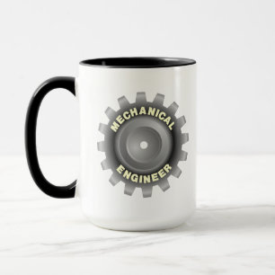 Taza Ingeniero Mecánico Gear