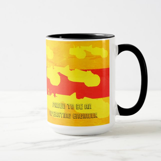 TAZA INGENIERO OPERATIVO ORGULLOSO DE COLORES SUDOESTE (Derecha)