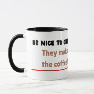 Taza Ingeniero Químico Divertido — Sé Amable con ChemE