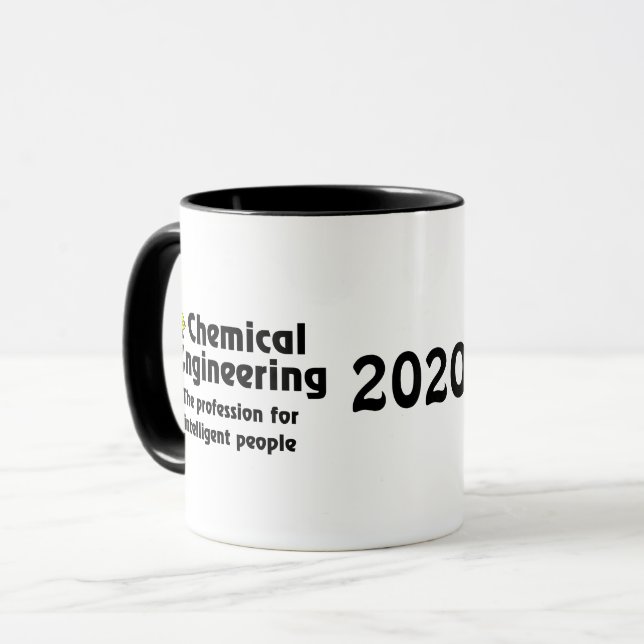 Taza Ingeniero Químico Inteligente (Anverso izquierdo)