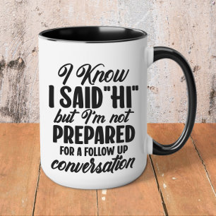 Taza Ingenioso Introvertido