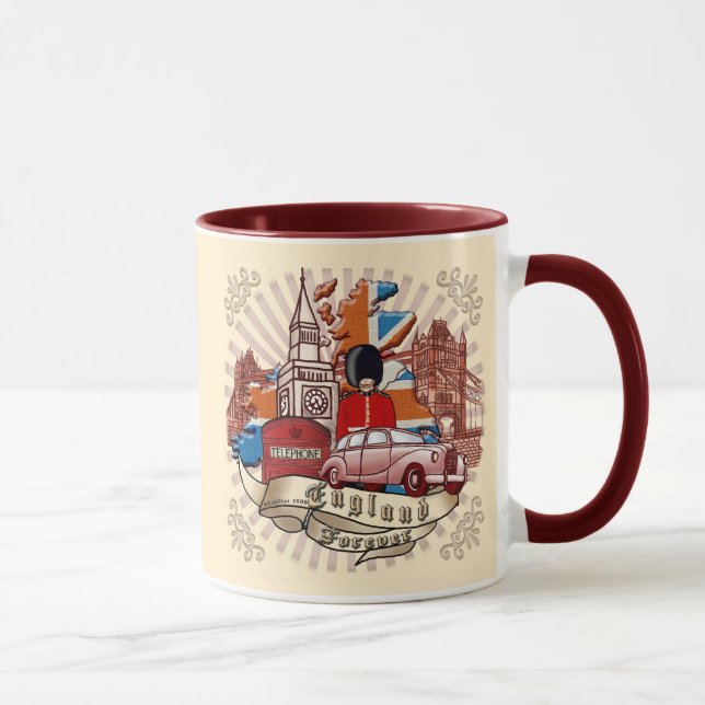 Taza Inglaterra por Siempre (Derecha)