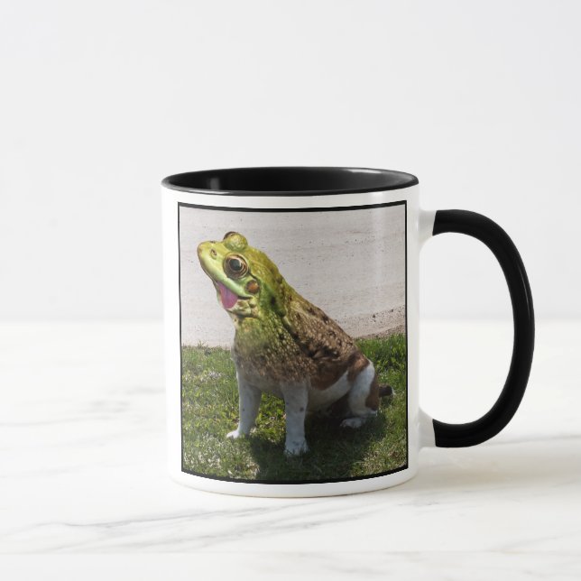 Taza inglesa de la rana mugidora (Derecha)
