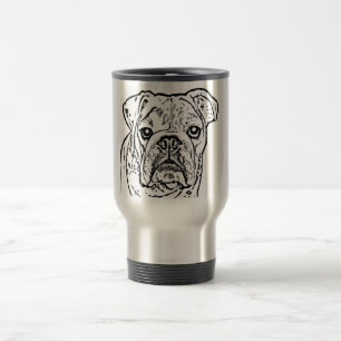 Taza inglesa del bulldog