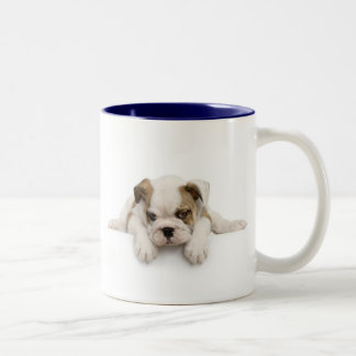 Taza inglesa del bulldog