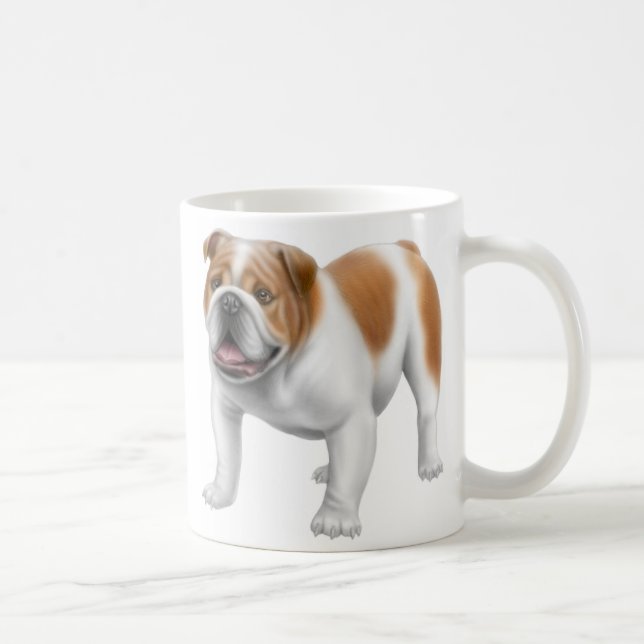 Taza inglesa del bulldog (Derecha)