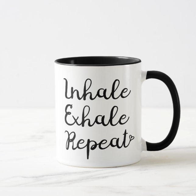 Taza Inhala Exhala Repite (Derecha)