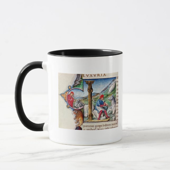 Taza Inicial 'L de Historiated (Izquierda)