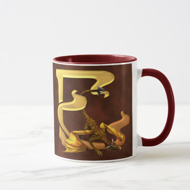 Taza Iniciales E de Dragonlore (Derecha)