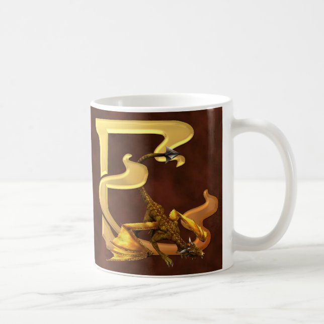 Taza Iniciales E de Dragonlore (Derecha)