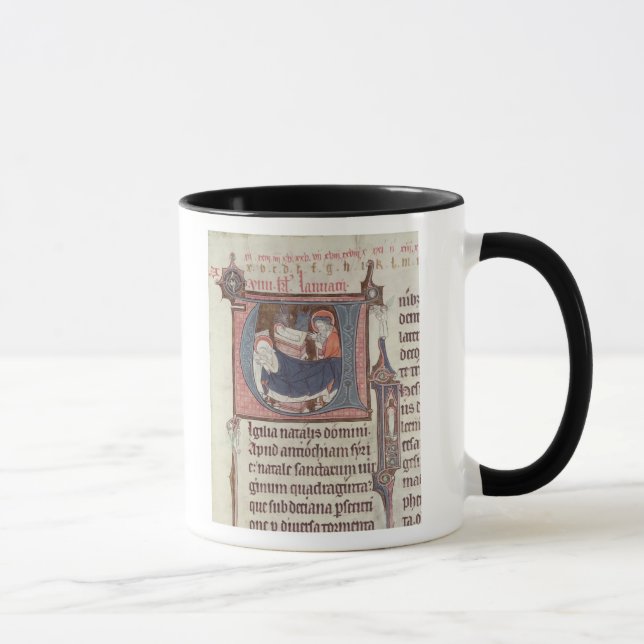 Taza Iniciales "U" y 'I de Historiated (Derecha)