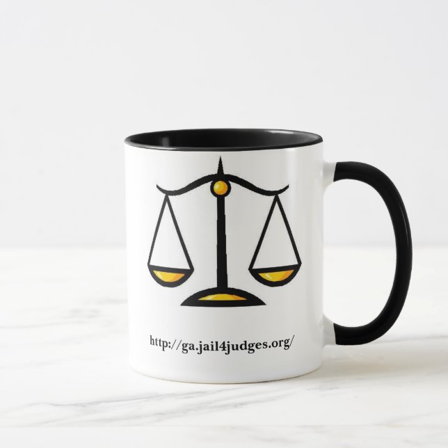 Taza Iniciativa para la rendición de cuentas judicial e (Derecha)
