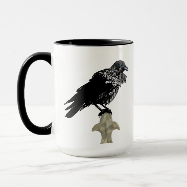 Taza Inked Raven (Izquierda)
