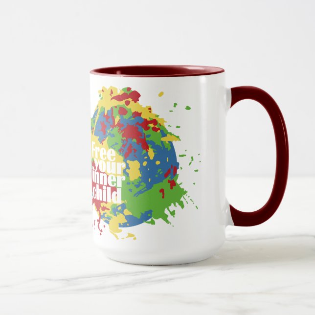 Taza INNER CHILD mug - elegir estilo y color (Derecha)