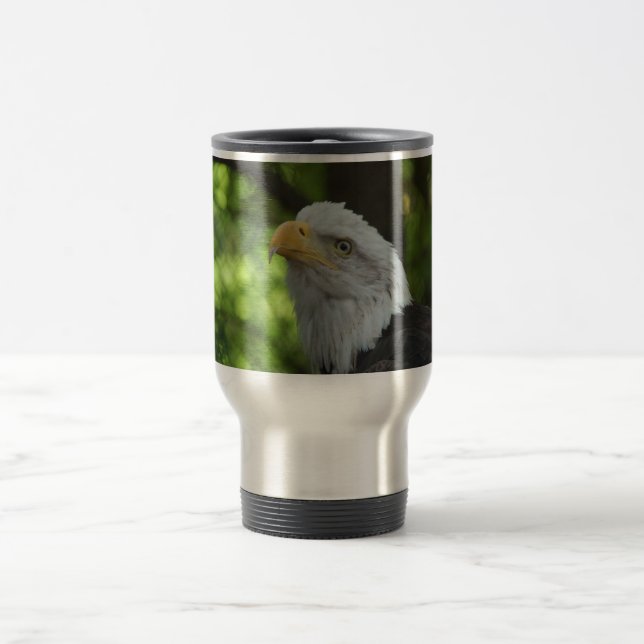 Taza inoxidable calva americana del viaje de Eagle (Centro)