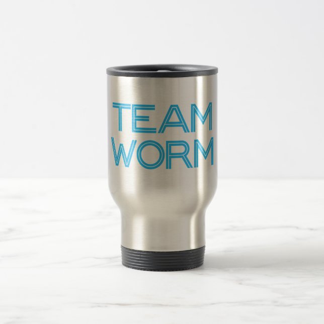 Taza inoxidable del gusano del equipo (Centro)