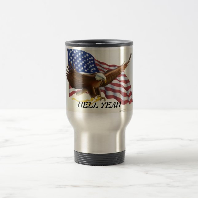 Taza inoxidable del patriota (Centro)