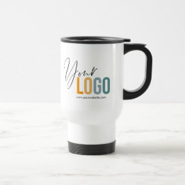Taza inoxidable del viaje con el logotipo de la
