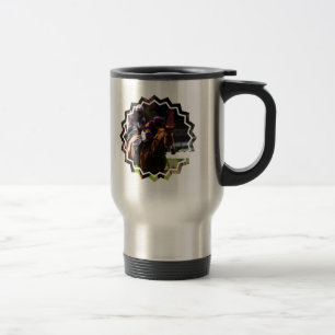 Taza inoxidable del viaje de la carrera de
