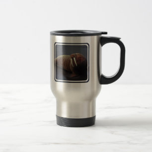 Taza inoxidable del viaje de la morsa