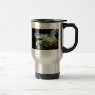 Taza inoxidable del viaje de la tortuga de mar del