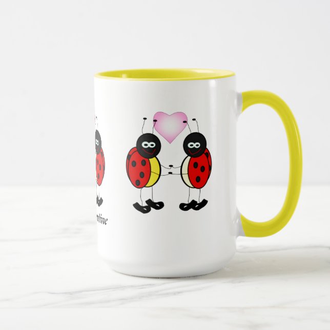 Taza Insectos del amor (Derecha)
