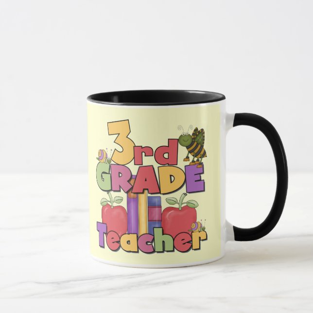 Taza Insectos y 3ro camisetas y regalo del grado de las (Derecha)