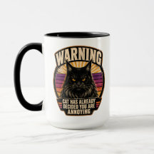 Insigne de sol radiante de gato Maine Coon negro v