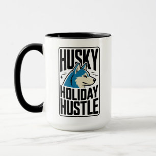 Taza Insignia de Husky Holiday Hustle