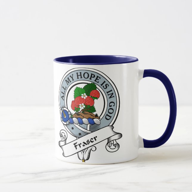 Taza Insignia del clan de Fraser (Derecha)