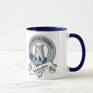Taza Insignia del clan de Malcolm (MacCullum)