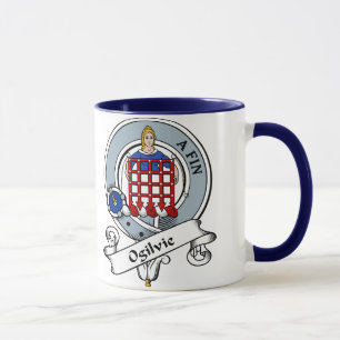 Taza Insignia del clan de Ogilvie