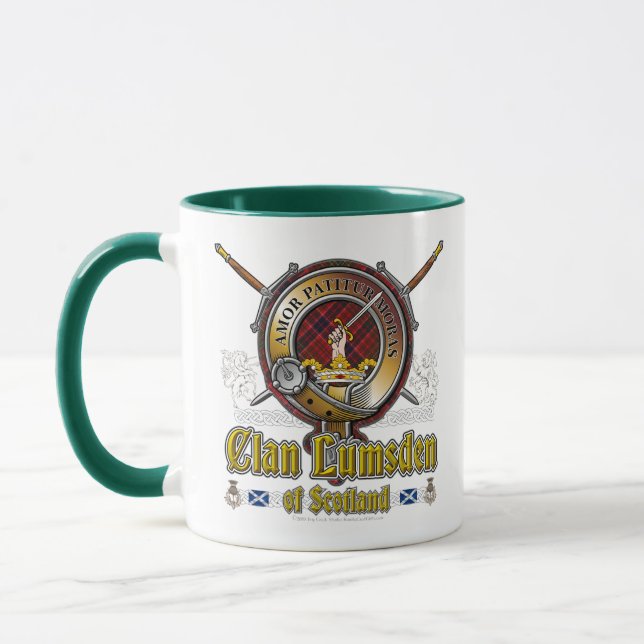 Taza Insignia del Clan Lumsden (Izquierda)