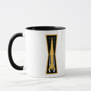 Taza Insignia del misil de la fuerza aérea