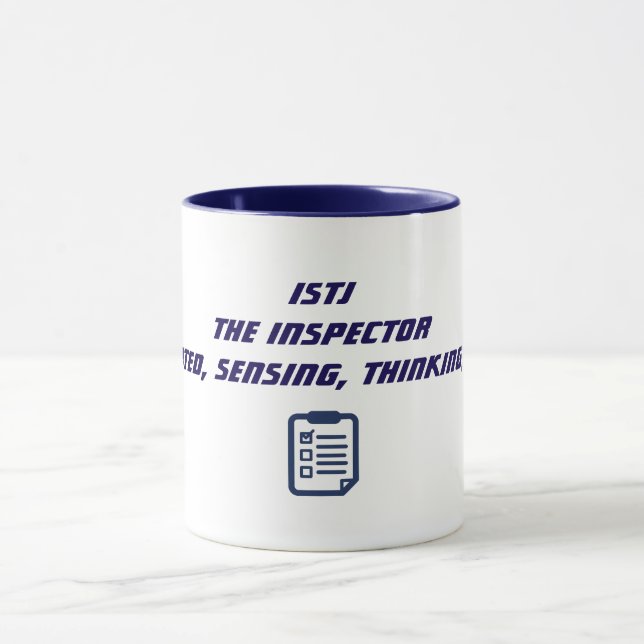 Taza Inspector de ISTJ Mug (Centro)