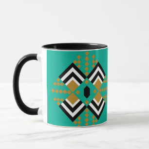 Taza Inspiración en el tejido Art Deco