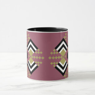 Taza Inspiración en el tejido Art Deco