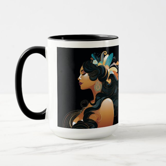 TAZA INSPIRACIÓN NATIVA #3 (Izquierda)