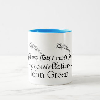 Taza inspirada verde de Juan