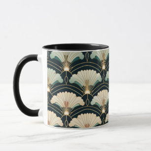 Taza Inspirado en Japón, con un toque dorado