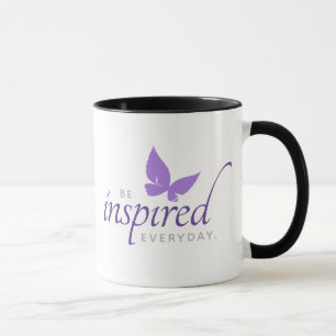 Taza Inspirador inspirarse en la mariposa cotidiana
