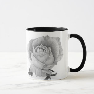 Taza inspiradora de dos tonos de rosa