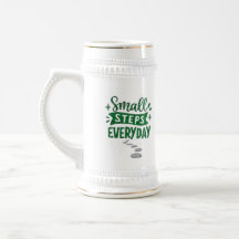 Taza Inspiradora de Pequeños Pasos Diarios