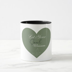 Taza Inspiradora Deja que tu Alma Florezca